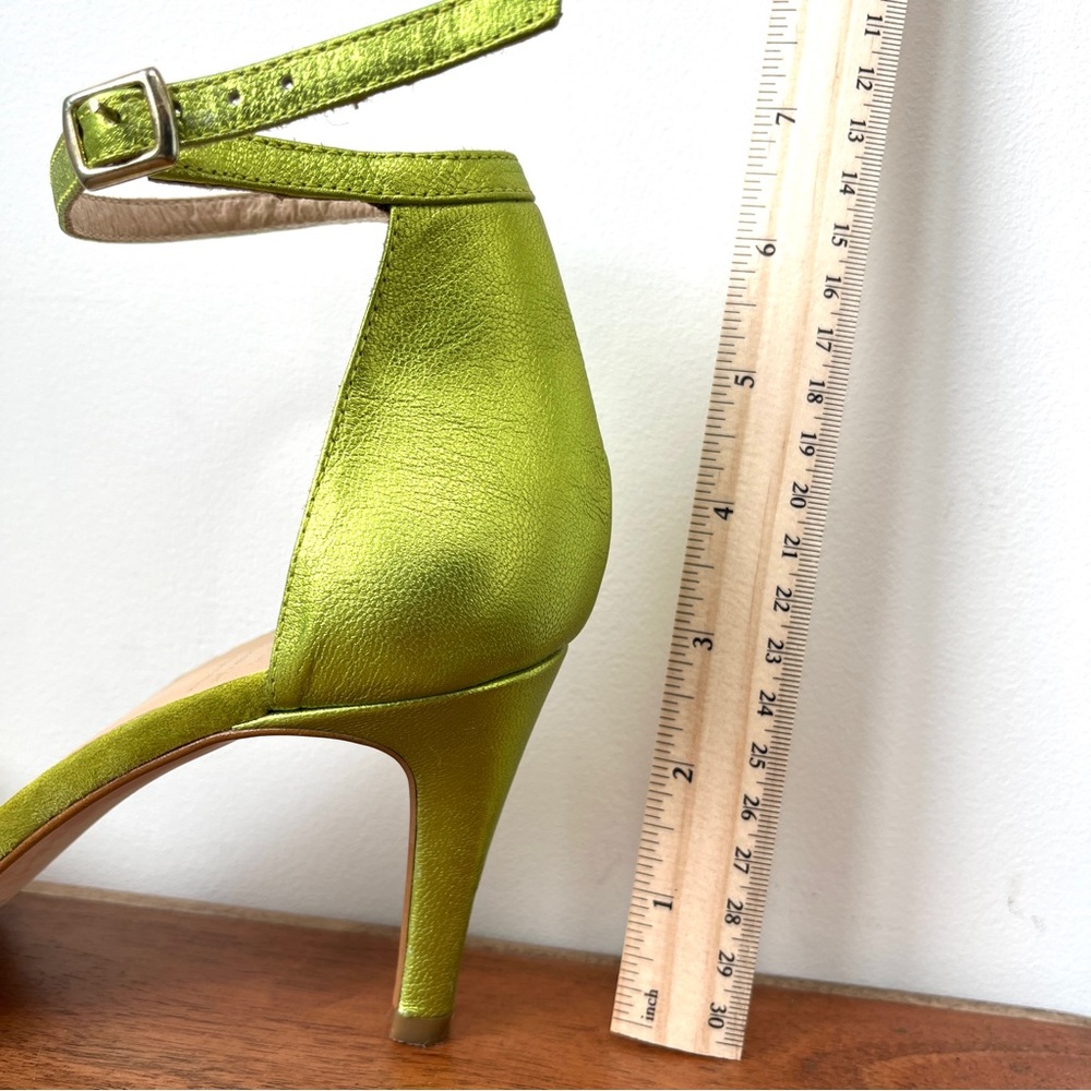 Anthropologie KMB metallic sandals size 9, sequined clutch purse Jasper & Jeera - Picture 4 of 12